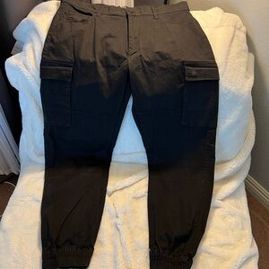 Forever 21 Men's Dark Cargo jogger